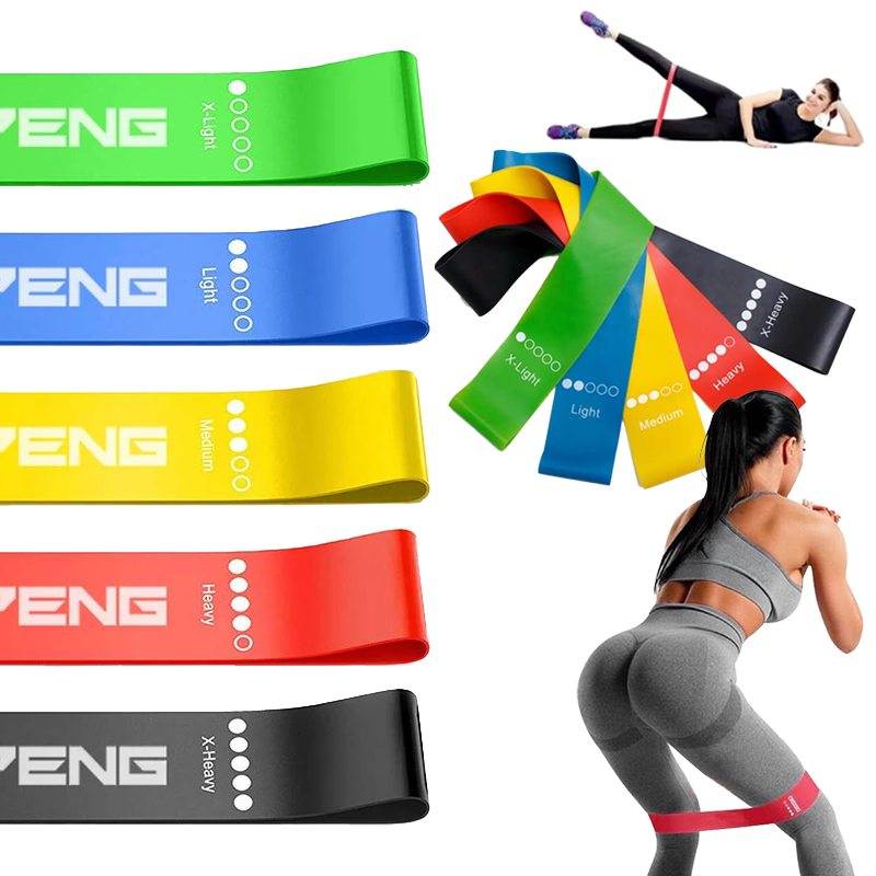 Yoga Fitness Resistance Band - Zestaw opasek do ćwiczeń oporowych Opaski